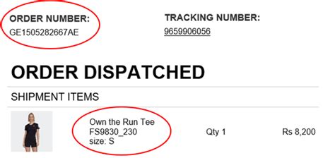 adidas confirmed order tracker